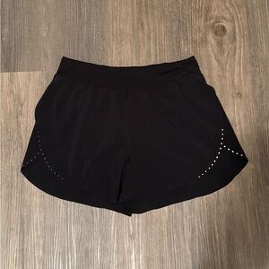 Lululemon Fast and Free Reflective High-Rise Short 3" in Black Size 8